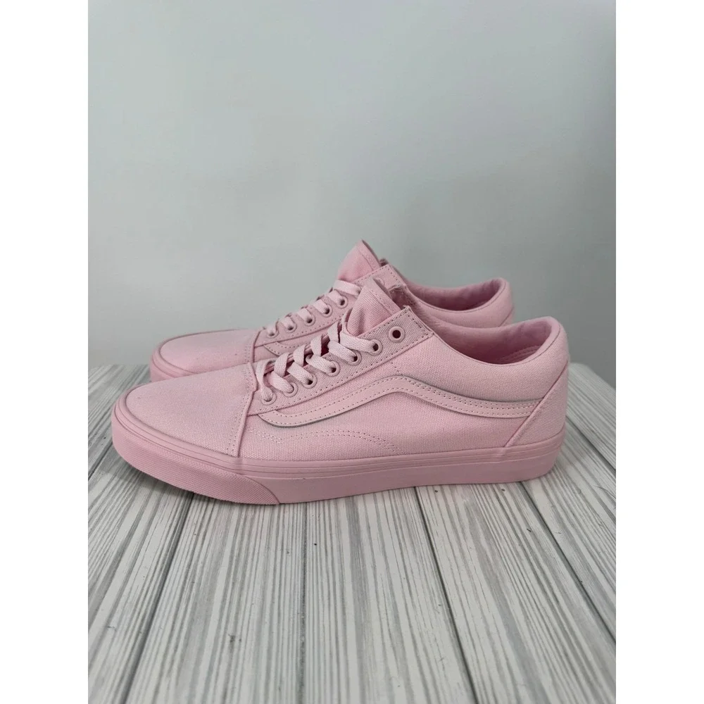 Vans Old Skool Pastel Pink Monochromatic Low Top Skate Shoes Mens 11.5 Wmns 13 - Picture 3 of 8